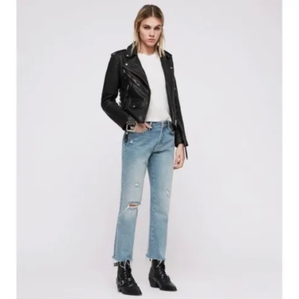 All saints Sarana leather jacket